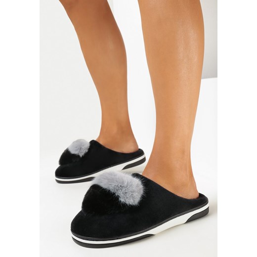 Kapcie damskie Born2be casual z tworzywa sztucznego 