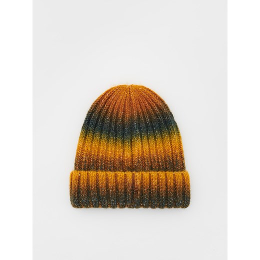 Reserved - Prążkowana czapka beanie - wielobarwny ze sklepu Reserved w kategorii Czapki dziecięce - zdjęcie 162627470