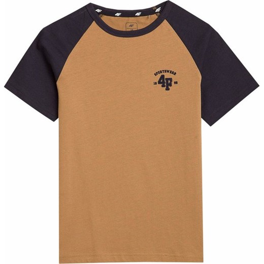 Koszulka chłopięca 4FJAW23TTSHM0805 4F ze sklepu SPORT-SHOP.pl w kategorii T-shirty chłopięce - zdjęcie 162632762