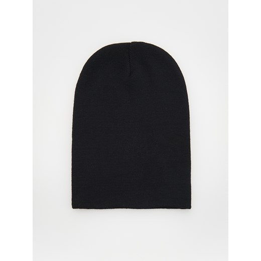 Czarna czapka zimowa damska Reserved młodzieżowa 