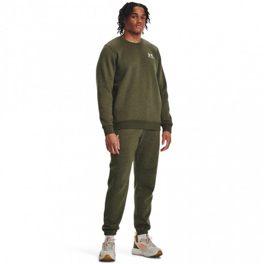 Męskie spodnie dresowe Under Armour UA Icon Fleece Jogger - khaki ze sklepu Sportstylestory.com w kategorii Spodnie męskie - zdjęcie 162641424