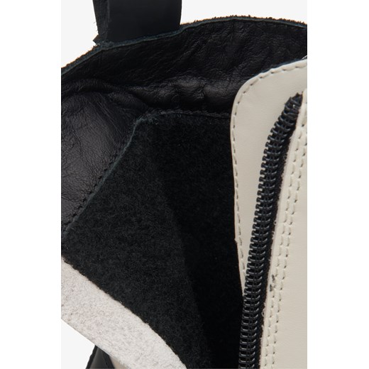 Botki Estro casualowe sznurowane 