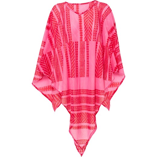 Letnie poncho One Size promocyjna cena bonprix - Allani