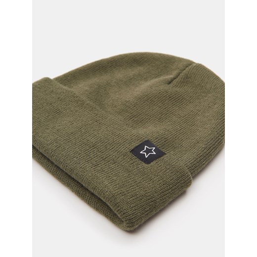 Sinsay - Czapka beanie - zielony Sinsay Jeden rozmiar Sinsay