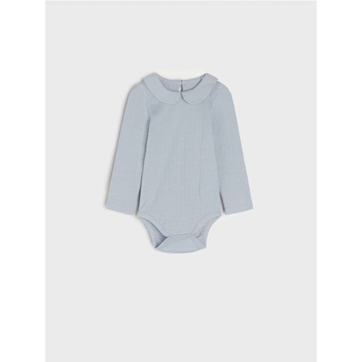 Sinsay - Body - niebieski ze sklepu Sinsay w kategorii Body niemowlęce - zdjęcie 162689823