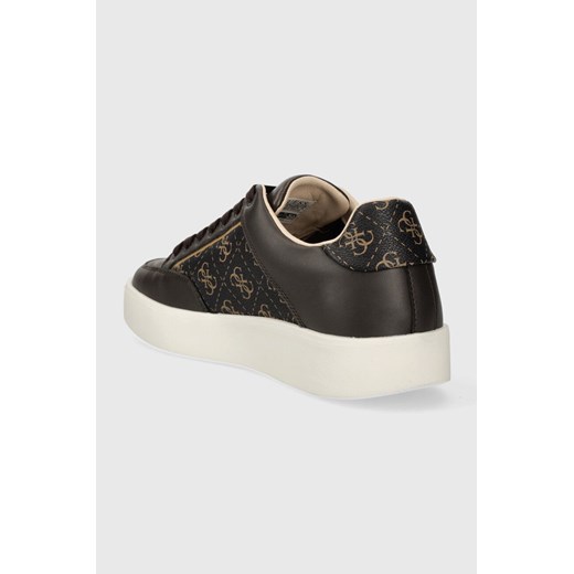 Guess sneakersy PARMA 4G kolor brązowy FM8PAG LEA12 Guess 42 ANSWEAR.com