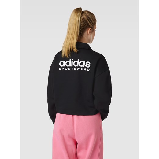 Bluza krótka z nadrukiem z logo z tyłu Adidas Sportswear S Peek&Cloppenburg 