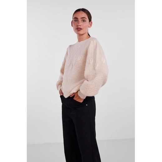 Sweter damski beżowy Y.A.S 