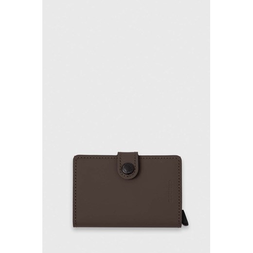 Secrid portfel kolor brązowy ze sklepu ANSWEAR.com w kategorii Portfele damskie - zdjęcie 162709161