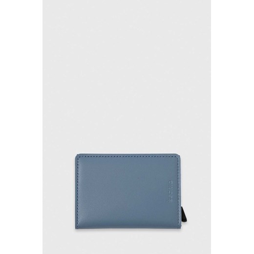 Secrid portfel kolor niebieski ze sklepu ANSWEAR.com w kategorii Portfele damskie - zdjęcie 162709172