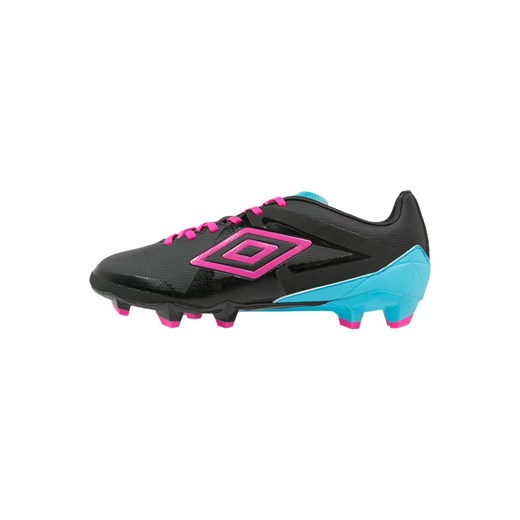 Umbro VELOCITA PREMIER HG Korki Lanki black/pink glow/blue atoll zalando fioletowy korki
