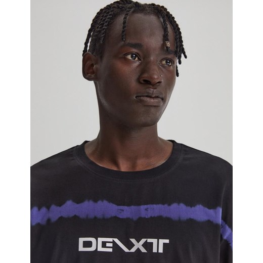 Koszulka DEXT TIE DYE Czarny M XL okazja Diverse