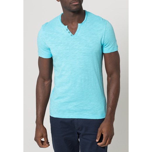 Harris Wilson RENOIR Tshirt basic turquoise zalando turkusowy mat