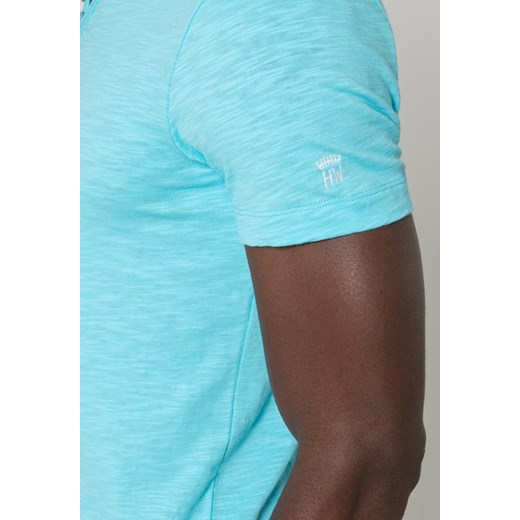 Harris Wilson RENOIR Tshirt basic turquoise zalando mietowy Odzież