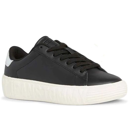 Buty Tommy Jeans TJW New Cupsole Leath LC EN0EN02273-BDS - czarne Tommy Jeans 36 streetstyle24.pl