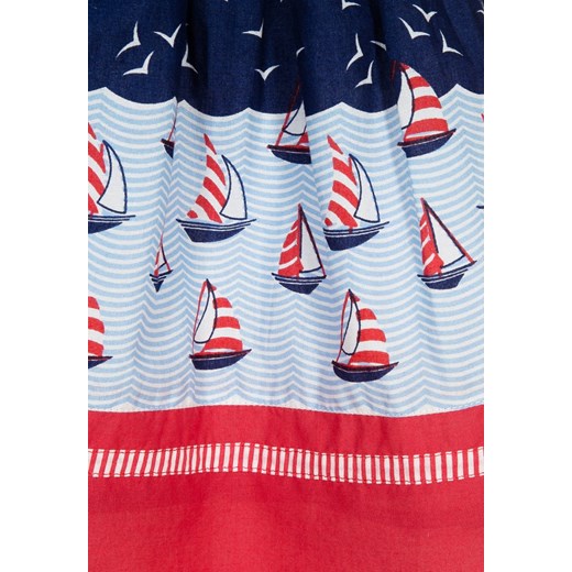 JoJo Maman Bébé Sukienka letnia navy zalando niebieski bawełna