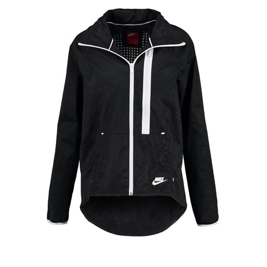 Nike Sportswear TECH MOTO Kurtka wiosenna schwarz / weiß zalando czarny długie