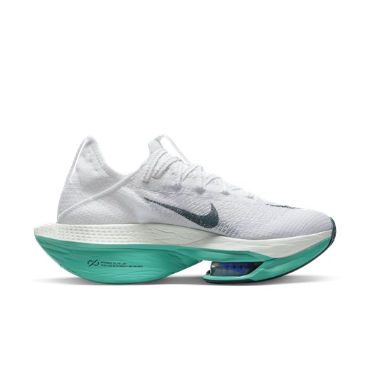Buty sportowe damskie Nike do biegania białe na wiosnę płaskie sznurowane 