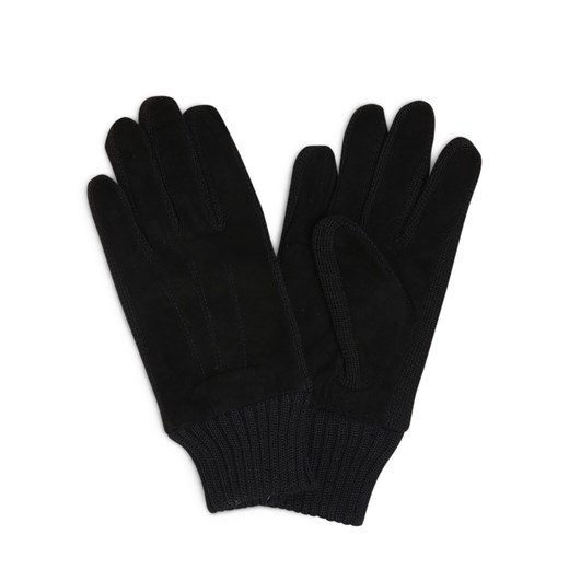 KESSLER Skórzane rękawiczki Kobiety skóra czarny jednolity ze sklepu vangraaf w kategorii Rękawiczki damskie - zdjęcie 162738551