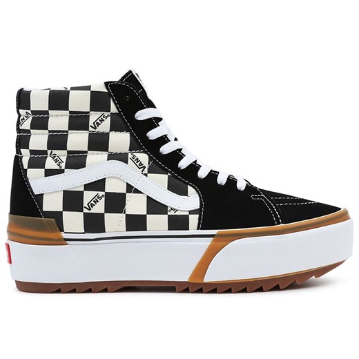 Buty Vans Sk8-Hi Stacked VN0A4BTWVLV1 - czarno-białe ze sklepu streetstyle24.pl w kategorii Trampki damskie - zdjęcie 162742681