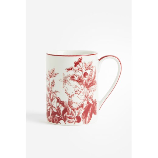 H & M - Porcelanowy kubek - Czerwony H & M H&M