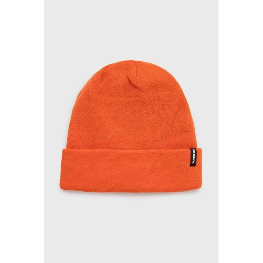Rip Curl czapka z domieszką wełny kolor pomarańczowy z grubej dzianiny Rip Curl ONE ANSWEAR.com