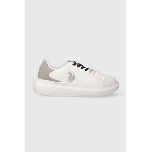 U.S. Polo Assn. sneakersy HELIS kolor biały HELIS026W/CYH1 ze sklepu ANSWEAR.com w kategorii Buty sportowe damskie - zdjęcie 162747121