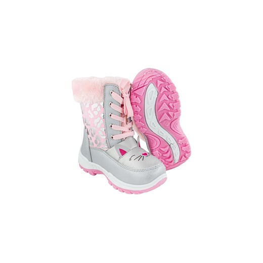 Buty zimowe dziecięce Happy Bee sznurowane