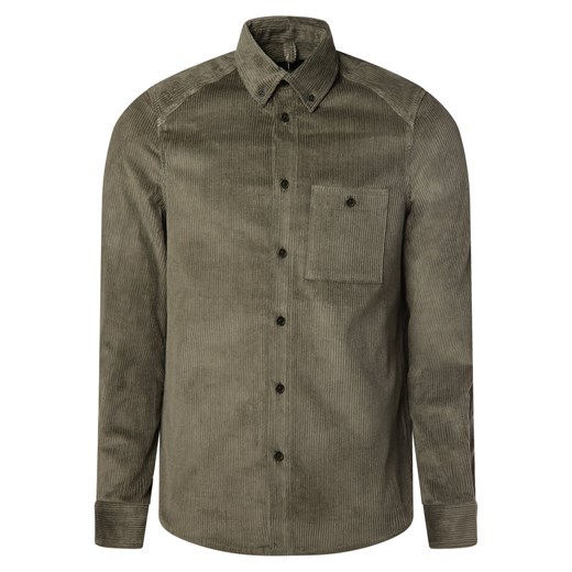 Drykorn Koszula męska Mężczyźni Regular Fit Bawełna trzcinowy jednolity ze sklepu vangraaf w kategorii Koszule męskie - zdjęcie 162753921