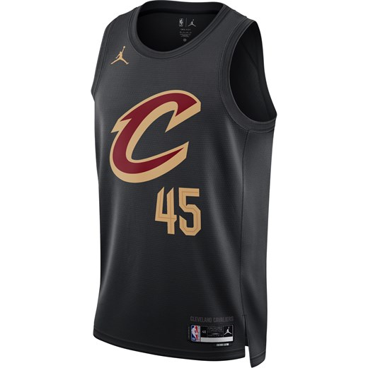 Koszulka męska Jordan Dri-FIT NBA Swingman Cleveland Cavaliers Statement Edition - Czerń ze sklepu Nike poland w kategorii T-shirty męskie - zdjęcie 162757760