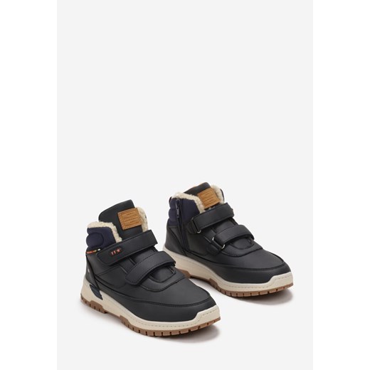 Buty zimowe dziecięce Born2be na rzepy 