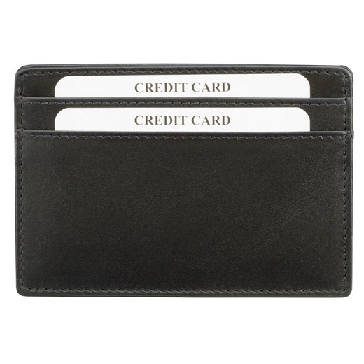 Etui skórzane blokujące karty zbliżeniowe RFID (Czarny) ze sklepu Koruma ID Protection w kategorii Etui - zdjęcie 162783034