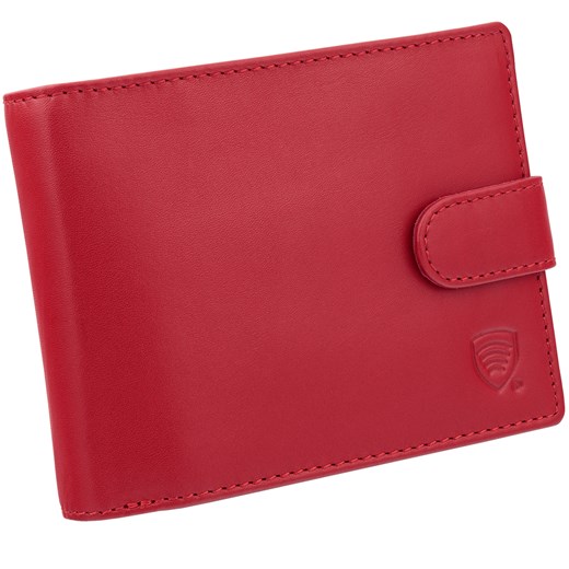 Portfel damski skórzany antykradzieżowy RFID (czerwony) ze sklepu Koruma ID Protection w kategorii Portfele damskie - zdjęcie 162783572