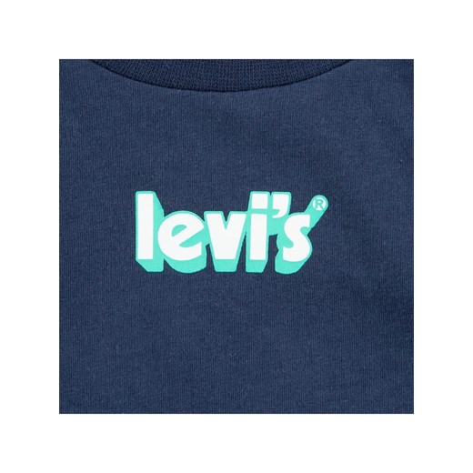 Levi&apos;s Kids Koszulka w kolorze granatowym 92 promocyjna cena Limango Polska