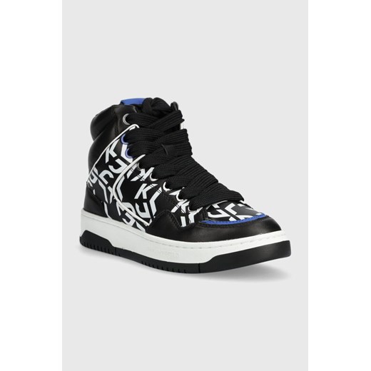 Buty sportowe damskie Karl Lagerfeld Jeans sneakersy na wiosnę ze skóry