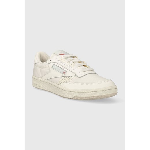 Reebok sneakersy Club C 85 Vintage kolor beżowy Reebok 47 okazja PRM