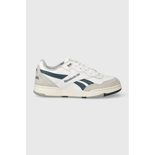 Reebok sneakersy skórzane BB 4000 II kolor biały ze sklepu PRM w kategorii Buty sportowe damskie - zdjęcie 162791631