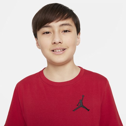 T-shirt dla dużych dzieci (chłopców) Jordan - Czerwony Jordan M Nike poland