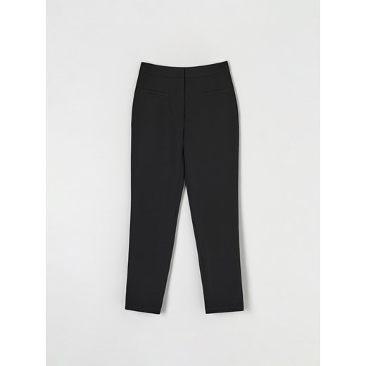 Spodnie damskie beżowe Sinsay 