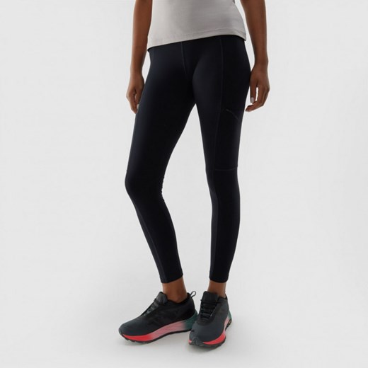 Damskie legginsy trekkingowe 4F 4FAW23TFTRF404 - czarny S Sportstylestory.com