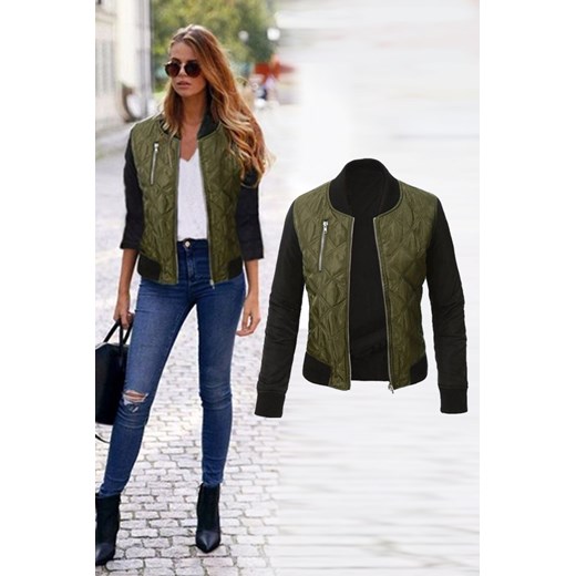 Kurtka JENSELA KHAKI M promocyjna cena Ivet Shop