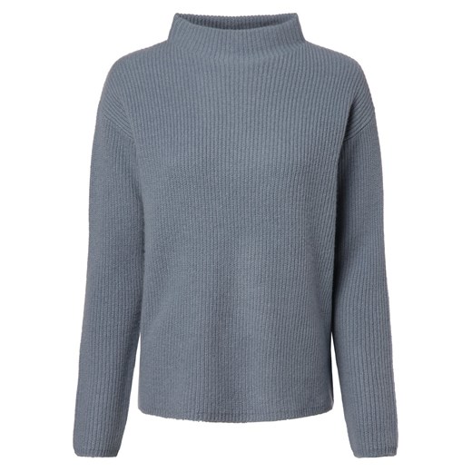 Marie Lund Damski sweter z wełny merino Kobiety Wełna jasnoniebieski jednolity Marie Lund XL vangraaf