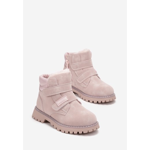 Buty zimowe dziecięce Born2be trapery
