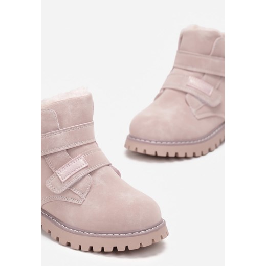 Buty zimowe dziecięce Born2be trapery