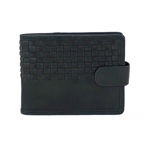 Ekskluzywny portfel męski z zapięciem - Czarny ze sklepu Barberinis w kategorii Portfele męskie - zdjęcie 162814954