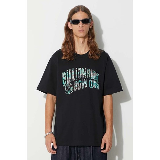 Billionaire Boys Club t-shirt bawełniany NOTHING CAMO ARCH LOGO T-SHIRT kolor czarny z nadrukiem B23342 ze sklepu PRM w kategorii T-shirty męskie - zdjęcie 162830540