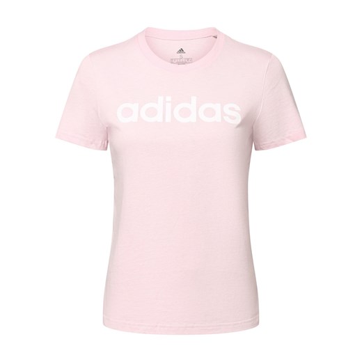 adidas Sportswear T-shirt damski Kobiety Bawełna różowy nadruk ze sklepu vangraaf w kategorii Bluzki damskie - zdjęcie 162832392
