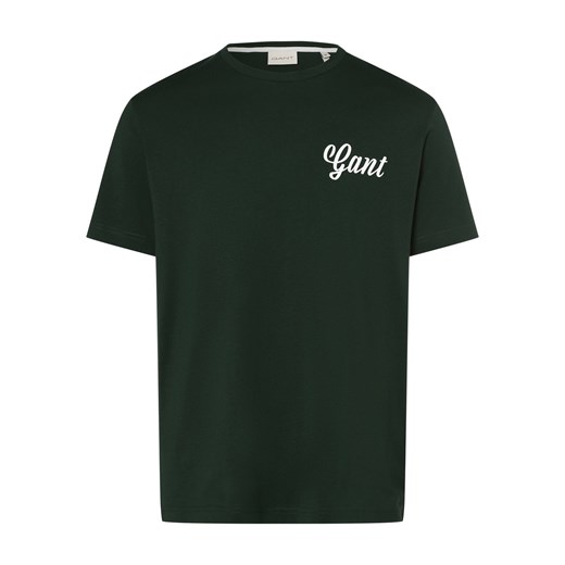 T-shirt męski Gant z krótkim rękawem z napisami 