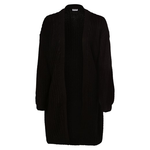 Noisy May Dzianinowe wdzianko Kobiety Sztuczne włókno czarny jednolity ze sklepu vangraaf w kategorii Swetry damskie - zdjęcie 162833284