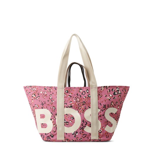 BOSS Damska torba shopper Kobiety wyrazisty róż wzorzysty ze sklepu vangraaf w kategorii Torby Shopper bag - zdjęcie 162833424